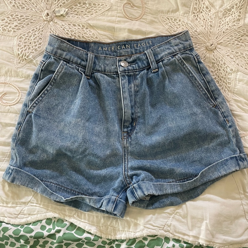 american eagle jean shorts